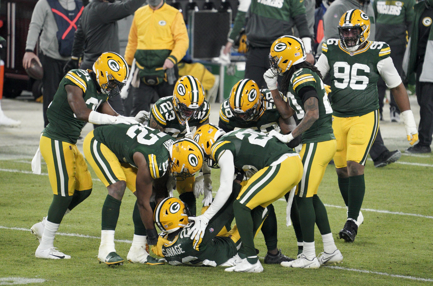 Packers 30, Eagles 16